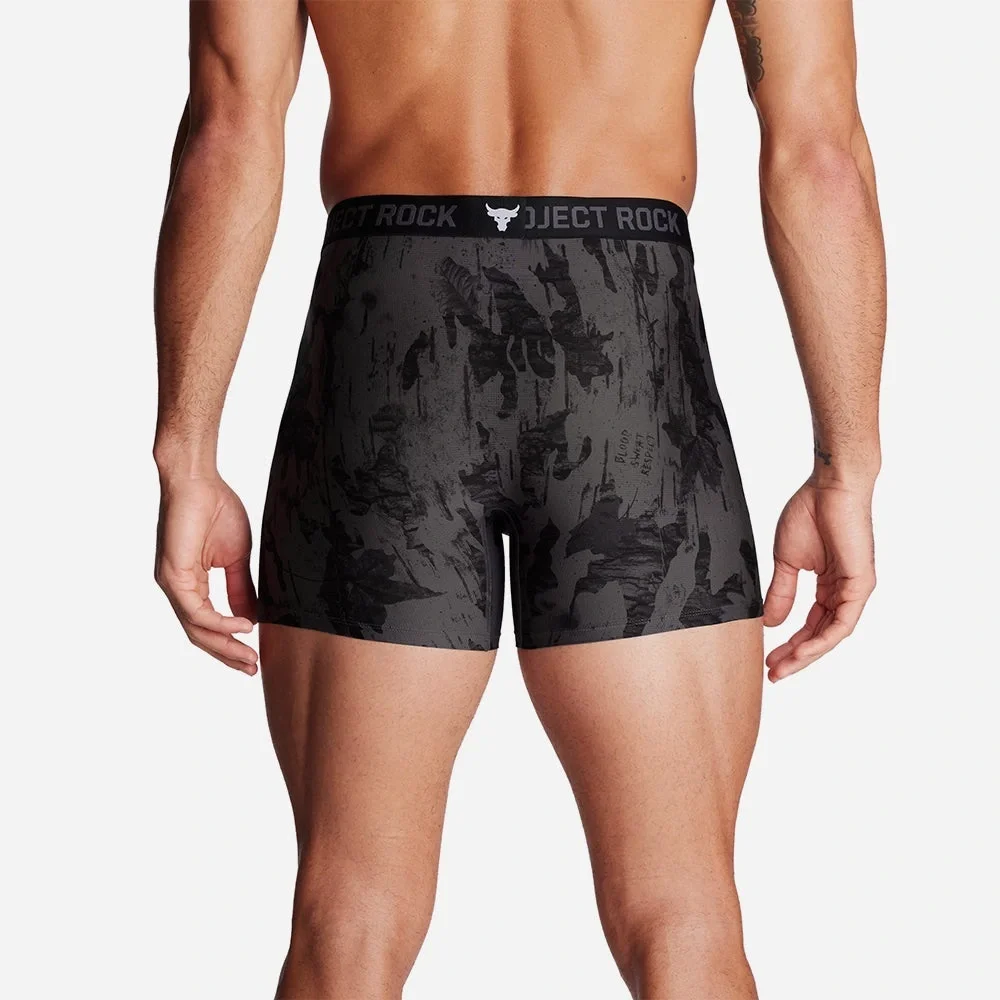 Under Armour Project Rock Tech 5” Mesh BoxerJock Men’s Boxer Briefs 1383888-001